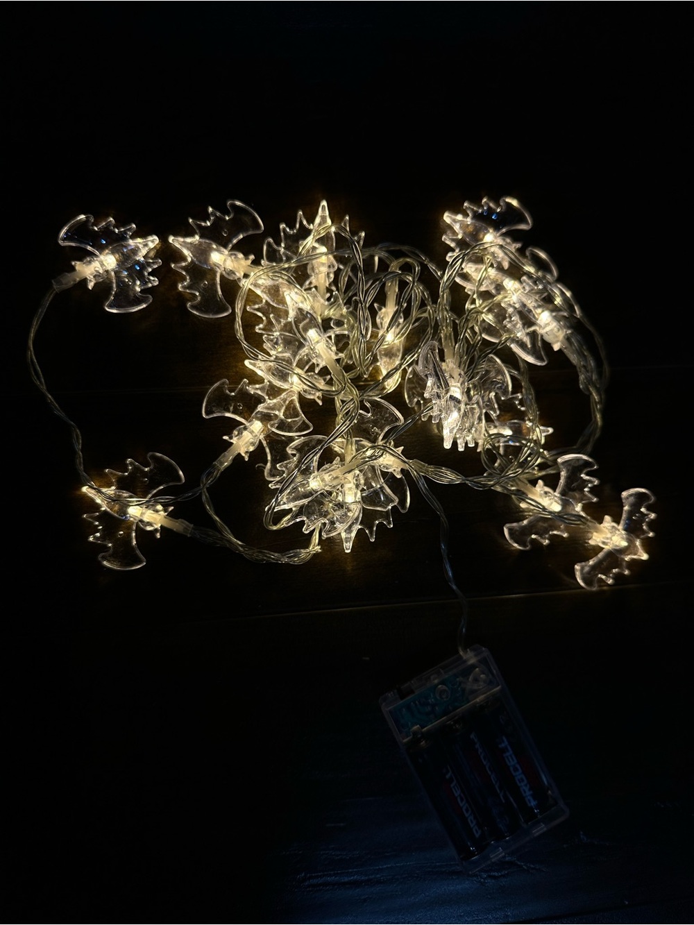 10ft Halloween String Lights Bats